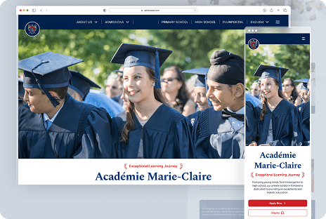 Académie Marie-Claire – Digital Education Platform