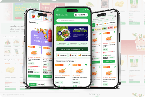 Heartyy Fresh – E-Commerce & Delivery System Integration
