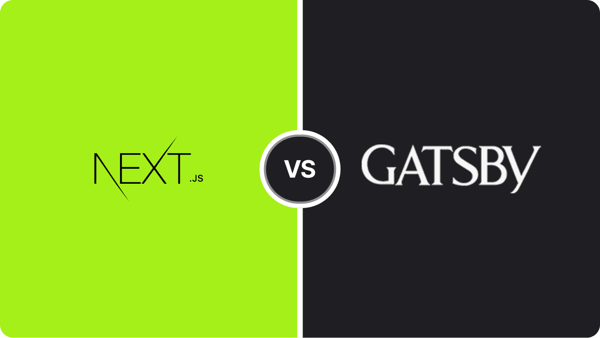 NextJS and Gatsby - two powerful React frameworks for high-end websites