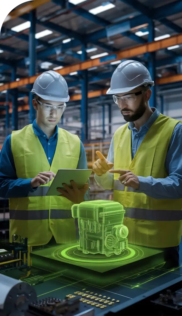 Manufacturing facility with SAP architecture and digital solutions